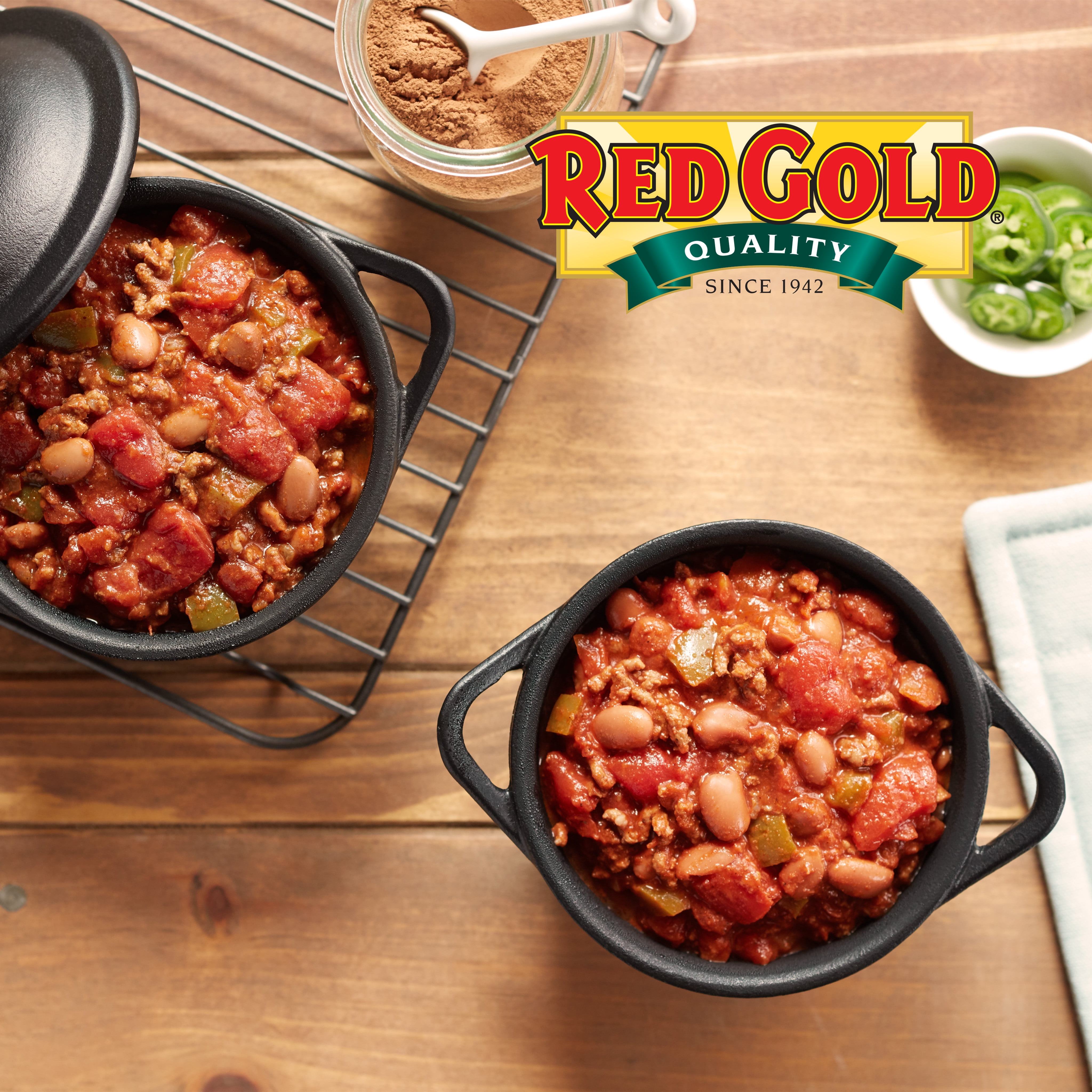 Red Gold Crushed Tomatoes in Heavy Puree, 28 oz Can