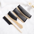 thumbnail image 4 of Hair Brush Bamboos Detangling Hair Comb Wide-tooth Tail,Fine Tooth Comb Handle Hair Comb for Women and Men Gifts, 4 of 8