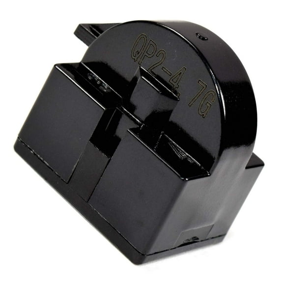 HQRP QP2-4.7 4.7 Ohm 1-Pin PTC Starter / Start Relay for Danby Beverage Centers, Keg Coolers, Wine Coolers, Compact Refrigerators