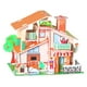 thumbnail image 4 of 4x DIY Rompecabezas 3D Juguetes Cabaña Edificios Montaje Construcción Casas de Juguete Modelo de Construcción para Regalos únicos Adultos Niños Orname 4 piezas, 4 of 8