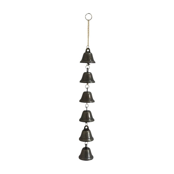Carillons Éoliens en Métal pour Extérieur, Décoration de Jardin, Cour, Terrasse, Balcon, 18,9 Po, Couleur Bronze avec Ton Mélodique