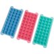 thumbnail image 4 of Bandejas de cubitos de hielo con tapas Paquete de 3 (rosa + azul + verde) Bandejas de cubitos de hielo de silicona flexibles de fácil liberación 36 piezas Moldes de cubitos de hielo sin BPA JAMW Sencillez, 4 of 5