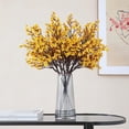 thumbnail image 5 of 10 Pcs Babys Breath Artificial Flowers Real Touch Fabric Cloth Fake Off White Flowers Silk Plants for Home Decor Indoor Floral Arrangement Table Centerpieces Festival Party Decor (White, 10), 5 of 5