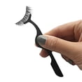 thumbnail image 2 of False Eyelashes Applicator Tool Eyelash Extension Tweezers Remover Clip Tweezers Nipper (Black,4PCS), 2 of 7