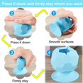 thumbnail image 4 of 2 Pieces Suctioned Vinyl Weeding Scrap Collector with Craft Vinyl Weeding Tools Set Suctioned Tools Silicone Trash Scraps Collector for Vinyl Disposing Craft Vinyl Holder, Blue and Pink, 4 of 7