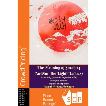 The Meaning of Surah 24 An-Nur The Light (La Luz) From Holy Quran (El Sagrado Corán) Bilingual Edition English Spanish -