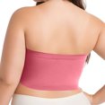 thumbnail image 6 of Byworldtasic Invisible Strapless Bandeau Bra for Women Seamless Non Padded Bras Wireless Push Up Bralettes, 6 of 6