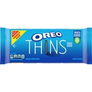Oreo Thins Chocolate Sandwich Cookies, Family Size, 13.1 Oz