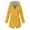 Yellow, variant on aohooy Womens Rain Coats Long Waterproof Rain Jacket Plus Size Lightweight Raincoat with Hood Outdoor Travel Hiking Windbreaker Red,XXXL