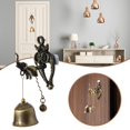 thumbnail image 1 of Decoración De Puerta Vintage, Campana De Puerta Con Forma De Animal De Estilo Retro Con Parte Trasera Magnética Y Agujeros Colgantes, Decoración Del Hogar Para Pared De Puerta matsuzay HA042557-04, 1 of 6