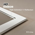 thumbnail image 5 of Eviva Aberdeen 36" White Framed Bathroom Wall Mirror, 5 of 7