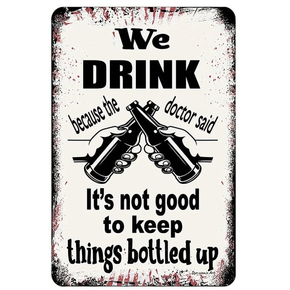 HELLOYOUNG Retro Wine Metal Sign Vintage Whiskey Painting Aluminium Wall Decor Perfect for Bar Restaurant Club Man Cave Modern Decorative Light Gift