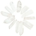 thumbnail image 6 of RENACLIPY Clear Crystal Wands Lightweight for Yoga and Home Decor 10Pcs, 6 of 8