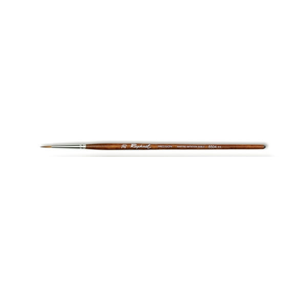 Raphael Precision Imitation Sable Brush, Round, 2/0