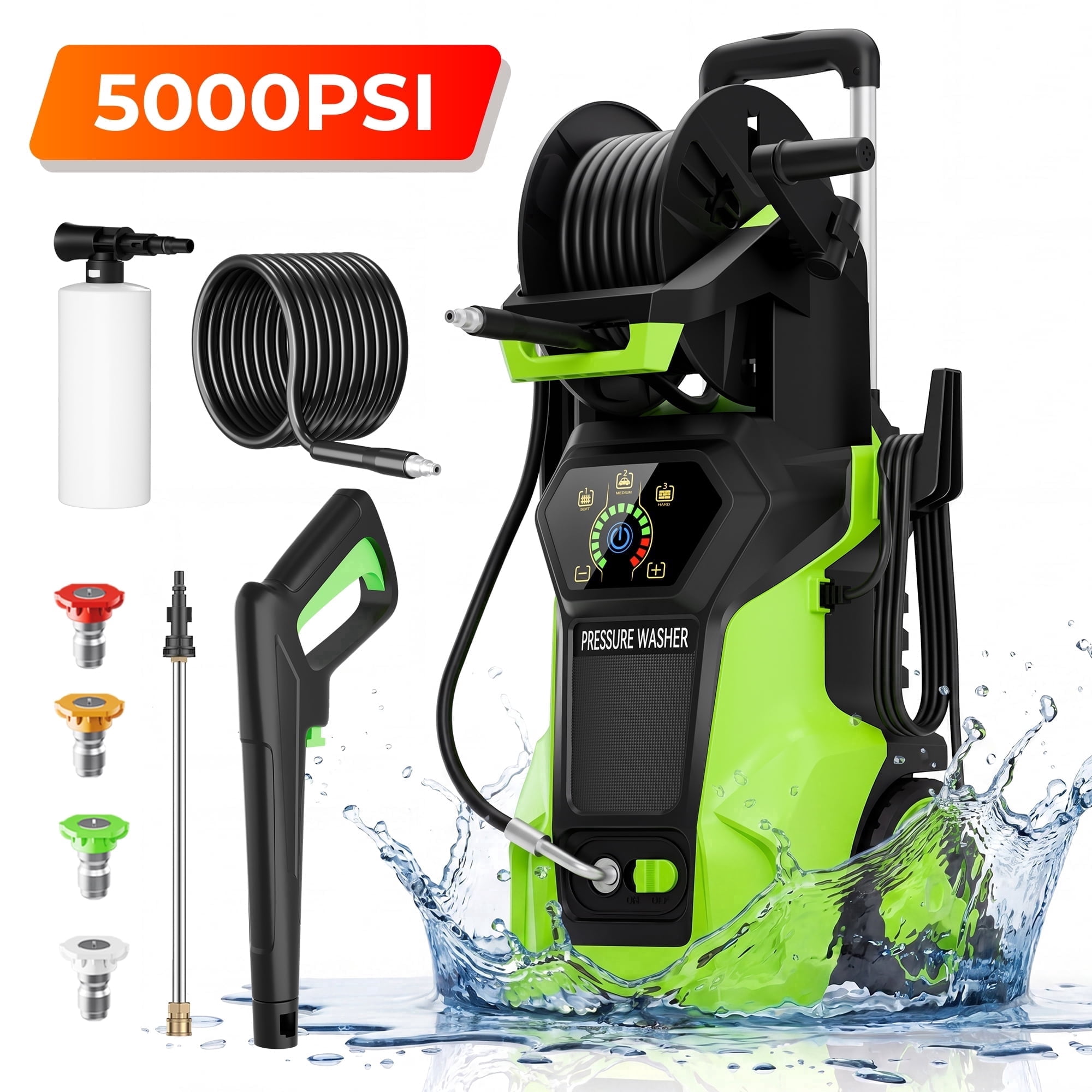 Open Box Greenworks 1900 PSI 1.2 GPM Cold Water Electric Pressure