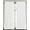 Cream White, variant on Chezmoi Collection Lux Cream White Crushed Velvet Curtains 2 Panel Set, Room Darkening Luxury Distressed Velvet Rod Pocket Window Drapes for Living Room Bedroom 50" W x 96" L