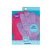 Spa Sister Twin Bathing Gloves, Pomegranate/Lavender