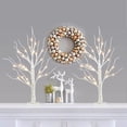 thumbnail image 1 of Decoraciones navideñas PABIPABI, árbol de abedul iluminado de 2 pies, paquete de 2 pies, 1 of 9