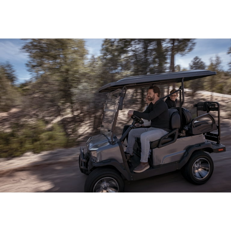 Coleman Powersports GCEV4G-T 5kW Electric Golf Cart, Four Coleman Powersports GCEV4G-T 5kW Electric Golf Cart, Four