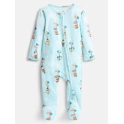 Disney Pixar Up Baby Boys Sleep & Play Footed Pajamas, One Piece, Sizes NB-6/9M