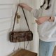 thumbnail image 4 of Bolsos de moto y motociclista para mujer, bolsos y carteras de diseño de lujo, novedad de 2023, bolso de hombro con lazo y remaches de cuero PU desgastado debajo del brazo, 4 of 4