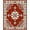 Brown, Pattern 4, variant on ODIKA 4' x 6' Machine Washable Non-Slip Area Rug, Middle Eastern Lattice High Traffic Rug, Beige, 375159