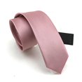 thumbnail image 2 of Elviros Mens Eco-friendly Fashion Solid Color Slim Tie 2.4'', 2 of 2