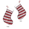thumbnail image 3 of Naloa America Flag Glitter Christmas Stockings Decorations, Xmas Ornaments, DIY Personalized Farmhouse Decor for Home Family Party Tree, 3 of 7