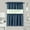 Navy, variant on Kate Aurora Coastal Hamptons Living 3 Piece Textured Sheer Kitchen Curtain Tier & Valance Set - Assorted Colors & Sizes