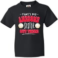 thumbnail image 3 of Inktastic That's My Awesome Sister out There with Volleyballs Youth T-Shirt, 3 of 5
