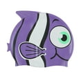 thumbnail image 4 of Sporti Jr. Clownfish Silicone Swim Cap, Fun Fin, Latex-Free, Child Sized, 4 of 4