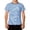 Blue, variant on VNKIDY Boys TShirts Kids Striped Prints Short Sleeve Tees Crewneck Relaxed Fit Lightweight Top For Summer Casual Daily Wear Fashionable Top Green 9