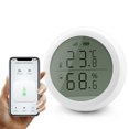 thumbnail image 1 of karymi Indoor Hygrometer Bluetooth Temp Humidity Gauge with App Summer Savings, 1 of 7