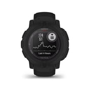 Garmin Instinct 2 Solar, Tactical-Edition, GPS Outdoor Watch, Solar Charging Capabilities, Multi-GNSS Support, Trackback Routing, Black