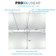 thumbnail image 2 of M-D Building Products TT8903CTR04 48 in. x 48 in. PROVA LINEAR PAN® Center Drain, 2 of 5