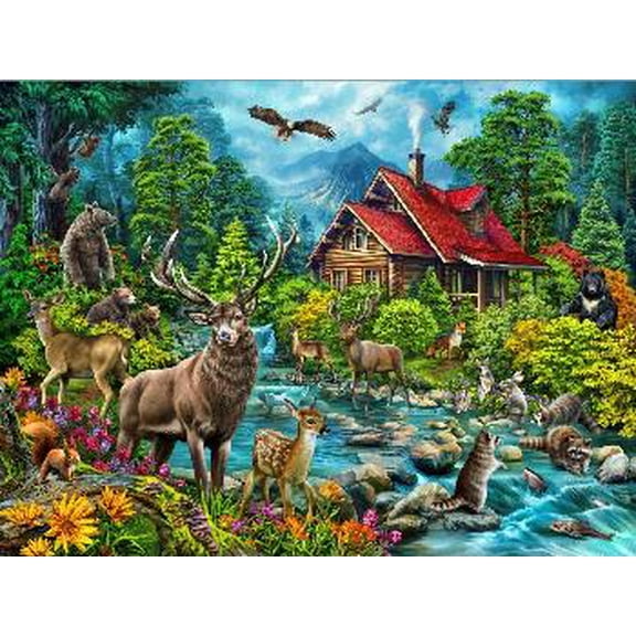 Mountain Valley Faux Fur Throw Blanket 50" x 60"