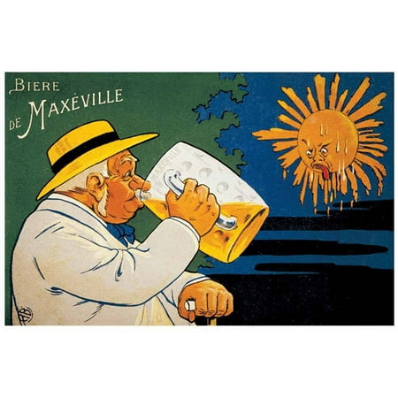 Maxeville Beer Vintage Advertising Art Print