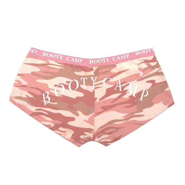 Rothco Womens Pink Camo Booty Camp Shorts Underwear