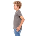 thumbnail image 3 of Bella Canvas Jersey Short-Sleeve Tee 3001Y, L, Asphalt, 3 of 3