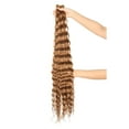 thumbnail image 2 of Brazilian Wavy Human Hair Bundles Natural Black Weave Wig For Women Full And Thick, 2 of 6