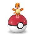 thumbnail image 5 of MEGA Pokémon Construction Toy Pokémon Evergreen Charmander Ball for Kids Ages 6 and Up, 5 of 5