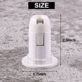 thumbnail image 5 of Plastic Shell Screw Type E14 Bulb Light Lamp Holder Socket AC 250V 2A, 5 of 10