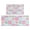 Pioneer Flower Floral-1, variant on Pioneer Flower Floral Print Pattern Kitchen Rugs Sets Of 2, Anti Fatigue Non Slip Washable Floor Mats for Kitchen Sink Laundry, 17X30 Inch 17X47 Inch