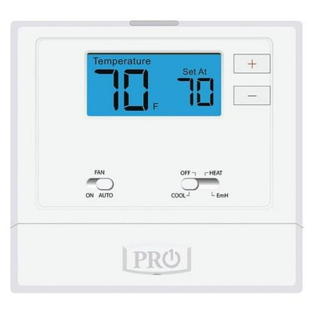 PRO1 IAQ Thermostat, Stages 2 Heat/1 Cool, T621-2