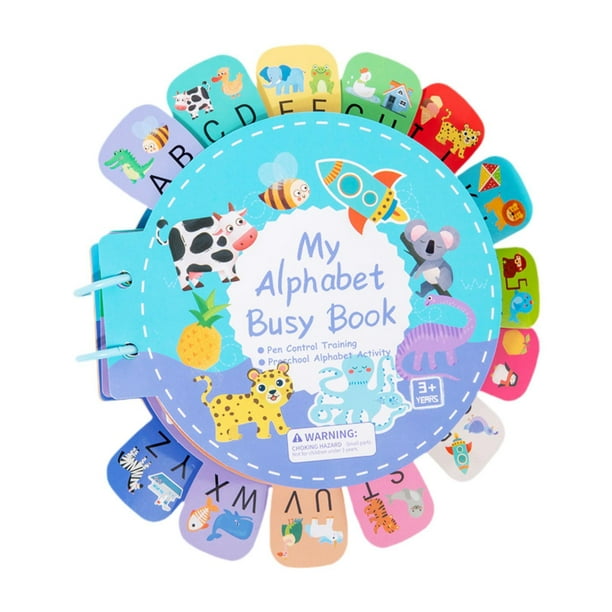 Juguetes educativos Libros para bebés Juguetes Cognición Aprendizaje temprano Libros de actividades tranquilas para bebés para niños para niños