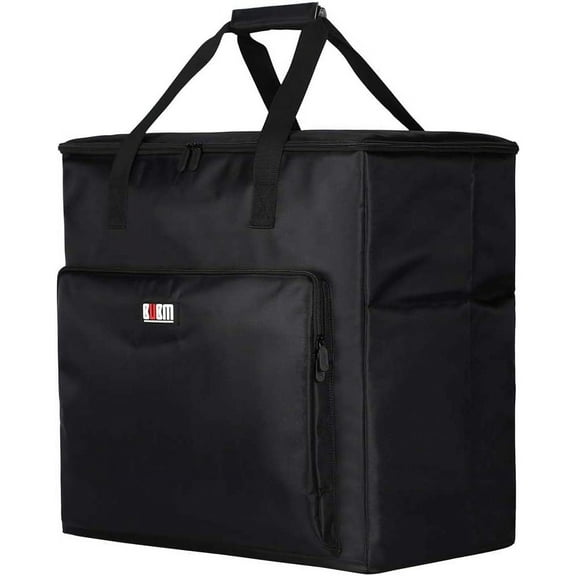 Desktop PC Computer Travel Storage Carrying Case Bag for Computer Main Processor Case, Monitor, Keyboard and Accessories