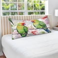 thumbnail image 5 of GZHJMY Cute Colored Parrots Plush Pillow Case,Zippered Bed Pillow Pillowcases,Super Soft and Cozy Pillowcase Covers for Sleep - King Size 20x40in Home Decor, 5 of 7