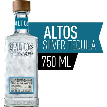 Altos Tequila Plata 750mL, 80 Proof