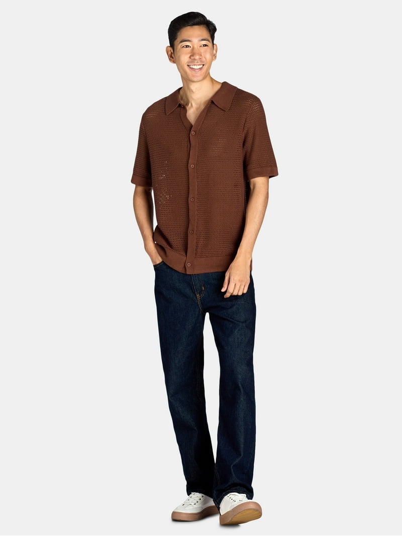 トップス BoTT Button Down Knit Polo L トップス BoTT Button Down Knit Polo L Amazon.com: Men's