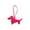 Red4, variant on Unique PU Sausage Dog Bag Charm for Handbags Durable and Stylish, Perfect for Fashion Lovers, Modern and Fashionable Style A Harlik